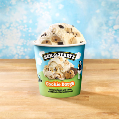 Cookie Dough Vanilla Ice Cream Tub 465ml thumbnail 4