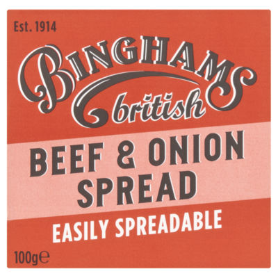 British Beef & Onion Spread 100g