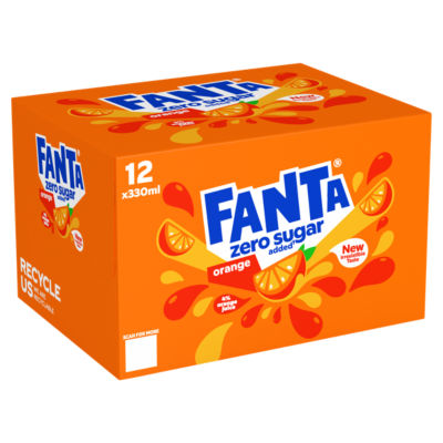 Zero Orange 12 x 330ml