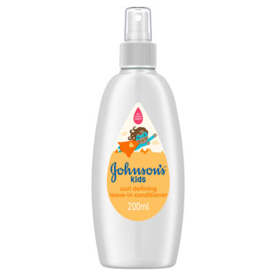 Johnson's Kids Curl Defining Leave-In Conditioner Spray 200ml thumbnail 2