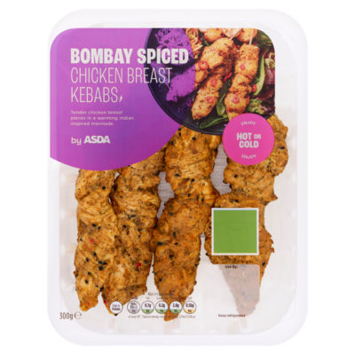 Bombay Spiced Chicken Breast Kebabs 300g thumbnail 2