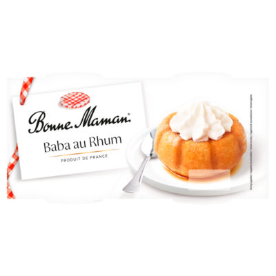 Baba Au Rhum Dessert 2 x 140g thumbnail 2