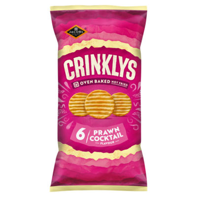 Crinklys Prawn Cocktail 6x23g thumbnail 2