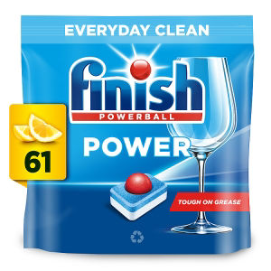 Finish Power All In One Lemon Dishwasher Tablets - 61 Tabs
