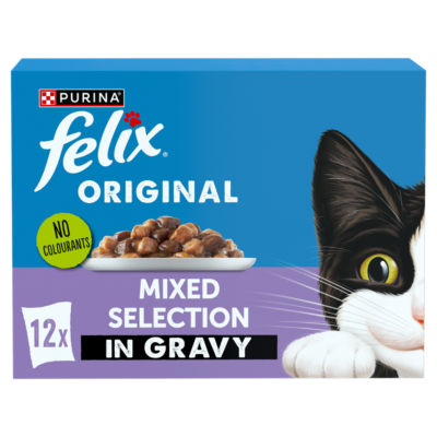 Original Mixed Selection in Gravy Wet Cat Food 12x85g thumbnail 2