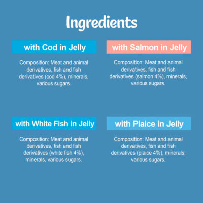 Original Senior 7+ Fish Selection in Jelly Wet Cat Food 40x85g thumbnail 4