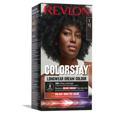 ColorStay 1 Black Longwear Cream Colour Permanent Hair Colour thumbnail 2