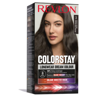 ColorStay 3 Darkest Brown Longwear Cream Permanent Hair Colour thumbnail 2