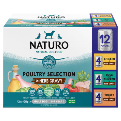 Poultry Selection in Herb Gravy Adult Dog 1-7 Years 12 x 100g thumbnail 2