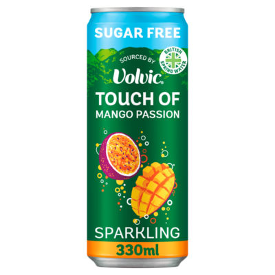 Touch of Mango Passion Sparkling Sugar Free Flavoured Water Multipack 330ml thumbnail 2