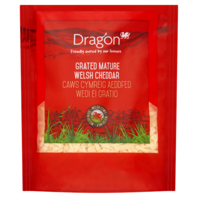 Grated Mature Welsh Cheddar 220g