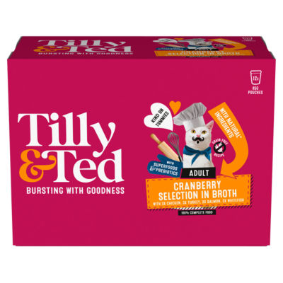 Cranberry Selection in Broth 12 x 85g (1.02kg)