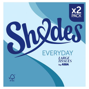 ASDA Shades Everyday Large Tissues