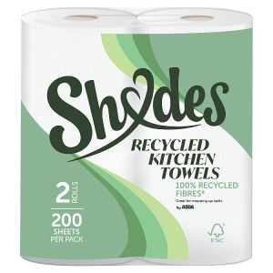 ASDA Shades Recycled Kitchen Towel