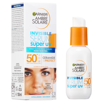 Ambre Solaire Super UV Face SPF 50+ Invisible Face Protection Serum 30ml thumbnail 2