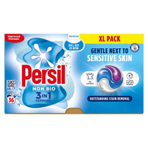 3 in 1 Washing Capsules Non Bio 36 washes thumbnail 2