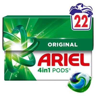 Ariel 4 in 1 Washing Pods 22 Washes 382.8g