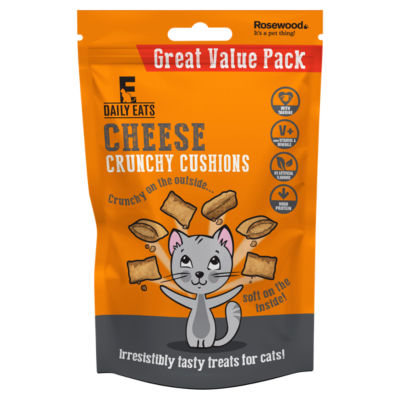 Rosewood Crunchy Cheese Cat Cushions Value Pack