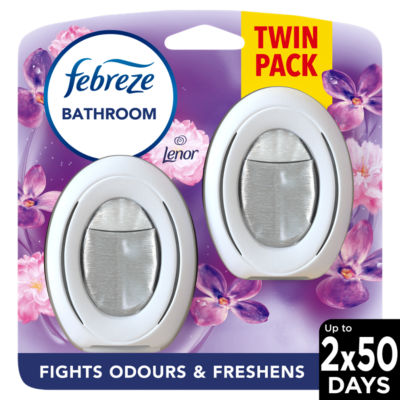 Bathroom Continuous Air Freshener Exotic Bloom 2Ct