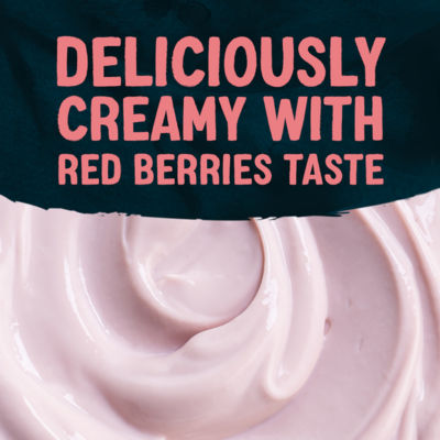 15g High Protein Red Berries Dairy Free Soya Yoghurt Alternative 200g thumbnail 4
