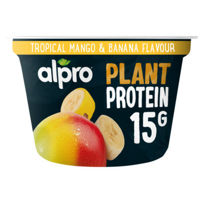 High Protein Tropical Fruit Dairy Free Soya Yoghurt Alternative 200g thumbnail 2