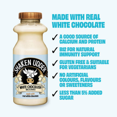 White Choc Milkshake 330ml thumbnail 3