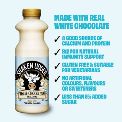 White Choc Milkshake 750ml thumbnail 3