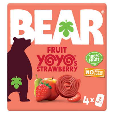 Fruit Yoyos Strawberry 4 x 20g thumbnail 2