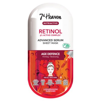 Nutriactive Retinol 5% Active Complex* Advanced Serum Age Defence Sheet Mask thumbnail 2