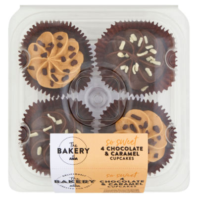 4 Chocolate & Caramel Cupcakes thumbnail 2