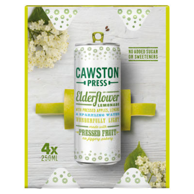 Elderflower Lemonade 4 x 250ml thumbnail 2