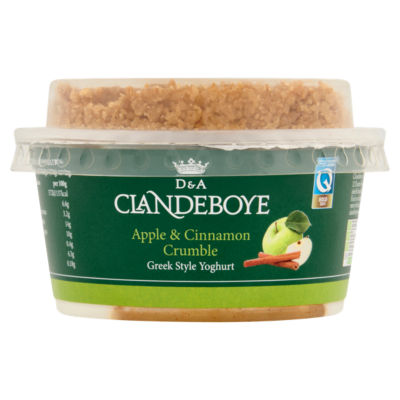 Apple & Cinnamon Crumble Greek Style Yoghurt 150g thumbnail 2