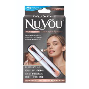 NuYou Facial Hair Remover (Rechargeable) - Fast, easy, pain-free removal of unwanted facial hair thumbnail 2