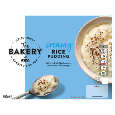 The Bakery at Creamy Rice Pudding 400g