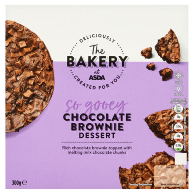 The Bakery Chocolate Brownie Dessert 300g thumbnail 2