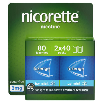 Cools 2mg Lozenge, 80 Lozenges (2 x 40), Quit Smoking Aid. thumbnail 2