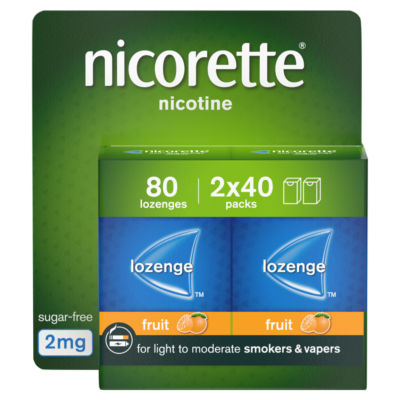 Nicorette Fruit 2mg Nicorette Lozenge