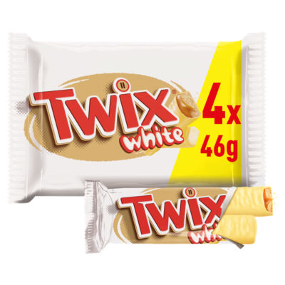 White Multipack Chocolate Bar 4 x 46g thumbnail 2