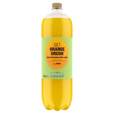 ASDA Diet Orange Crush 2 Litres