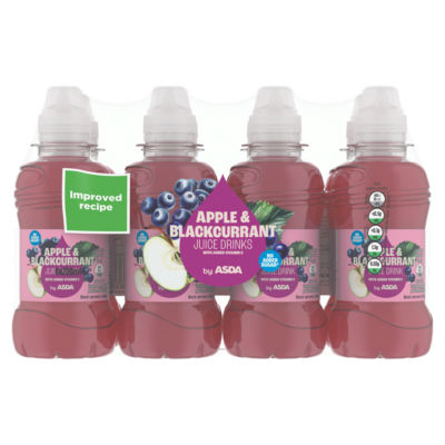 Apple & Blackcurrant Juice Drinks 8 x 200ml thumbnail 2