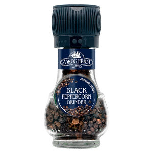 La Drogheria Black Pepper Corn Mill Adjustable Grinder