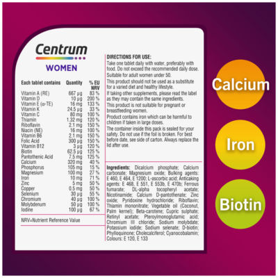 Women Multivitamins & Vitamin Tablets, 30s thumbnail 4