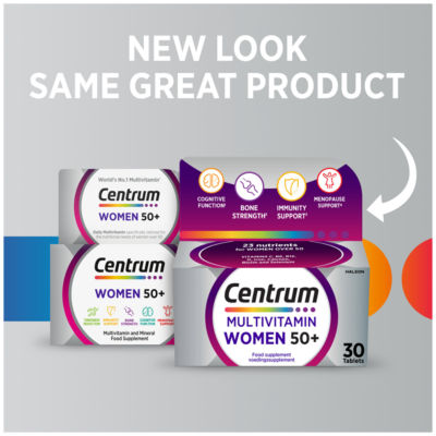 Women 50+ Multivitamins & Vitamin Tablets, 30s thumbnail 3