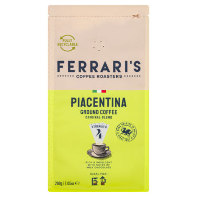 Piacentina Ground Coffee 200g thumbnail 2