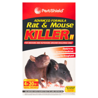 Rat & Mouse Killer 4 x 20g thumbnail 2