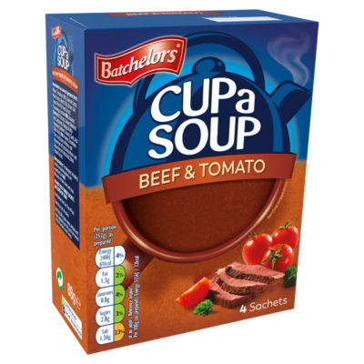 Cup a Soup Beef & Tomato 4 Instant Soup Sachets 88g thumbnail 4