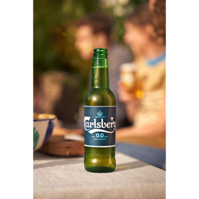 0,0% Alcohol Free Lager Beer Bottles 4x330ml thumbnail 3
