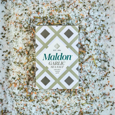 Maldon Garlic Sea Salt, with Wild and Roasted Garlic 100g thumbnail 4