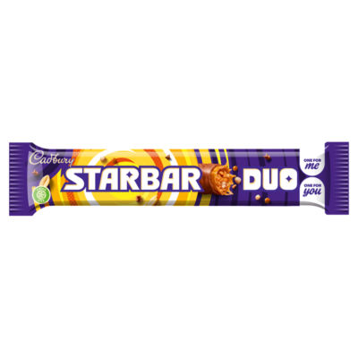 Starbar Duo Chocolate Bar 74g thumbnail 2