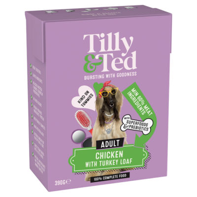 Adult Chicken with Turkey Loaf 390g
